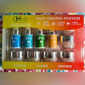 GH Dip Brand Nail Dip Kit Shimmer Greens/Blues/Plums